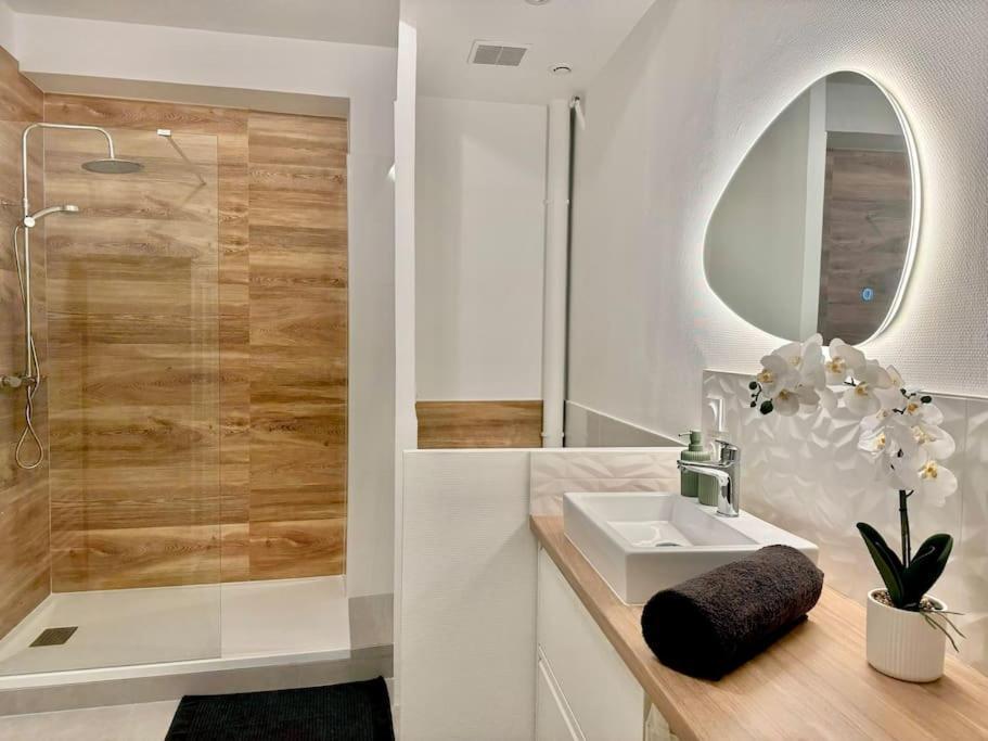 Ferienwohnung L'Orchidee - Netflix - Wi-Fi - Proche Centre Troyes Exterior foto